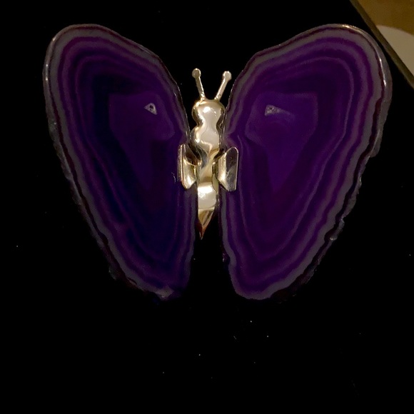 Other - Purple Agate Butterfly
